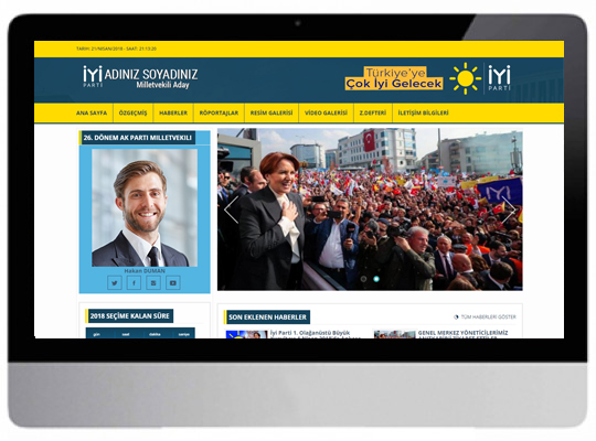 İYİP - Parti Aday Web Sitesi